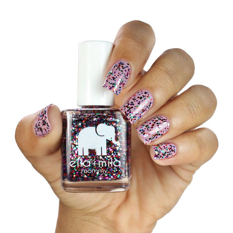 slide 2 of 4, ella+mila Mommy Nail Polish Collection - Party In a Bottle - 0.45 fl oz, 0.45 fl oz