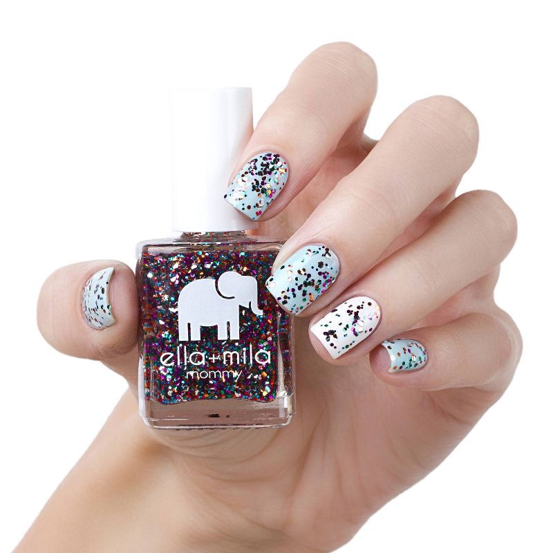 slide 3 of 4, ella+mila Mommy Nail Polish Collection - Party In a Bottle - 0.45 fl oz, 0.45 fl oz