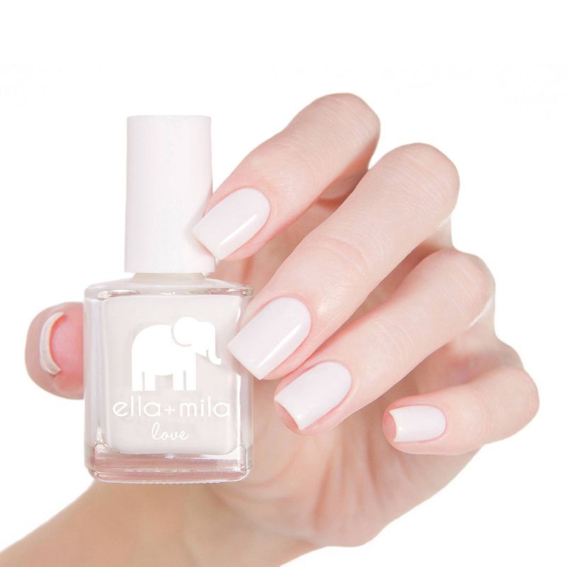 slide 3 of 5, ella+mila Love Nail Polish Collection - Pure Love - 0.45 fl oz, 0.45 fl oz