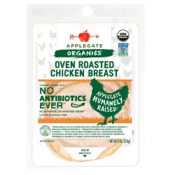 Applegate Organic Oven Roasted Chicken Breast Sliced, 6oz