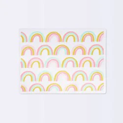 Silicone Place Mat with Decal-Rainbow Silk Screen - Cloud Island™