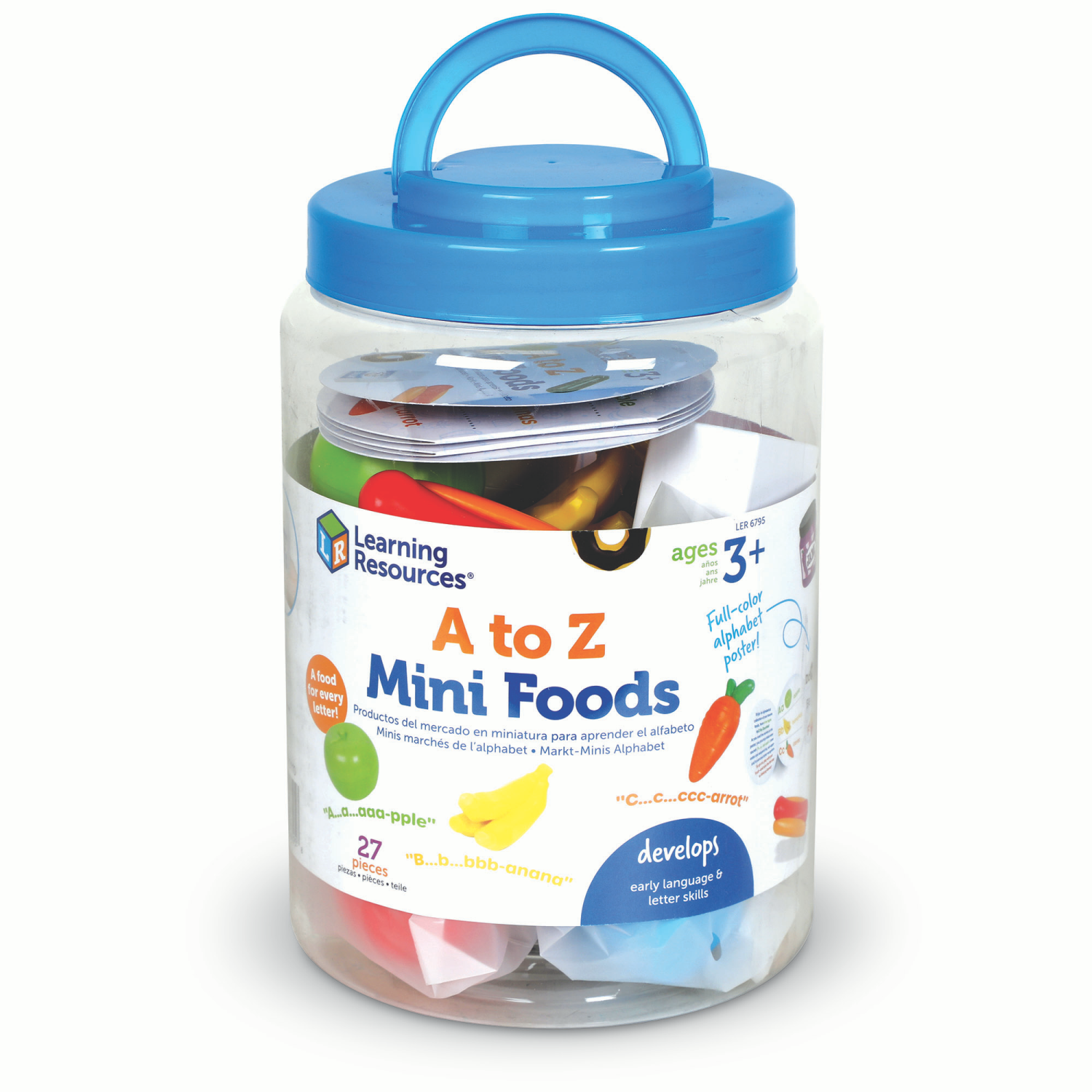 slide 1 of 1, A to Z Mini Foods, 1 ct