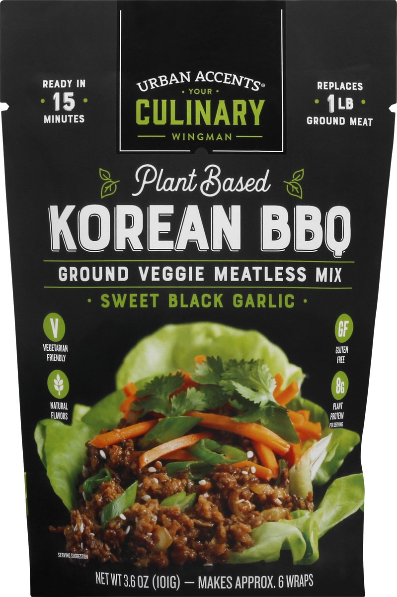 slide 1 of 1, Urban Accents Meatless Korean Bbq Mix, 1 ct