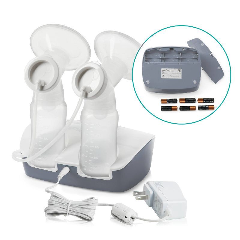 slide 4 of 14, Evenflo Advanced Double Electric Breast Pump, 1 ct