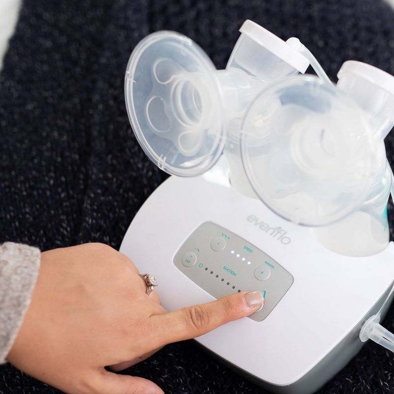 slide 9 of 14, Evenflo Advanced Double Electric Breast Pump, 1 ct