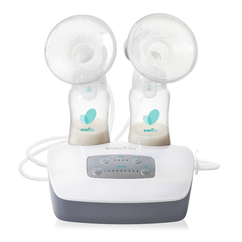 slide 1 of 14, Evenflo Advanced Double Electric Breast Pump, 1 ct