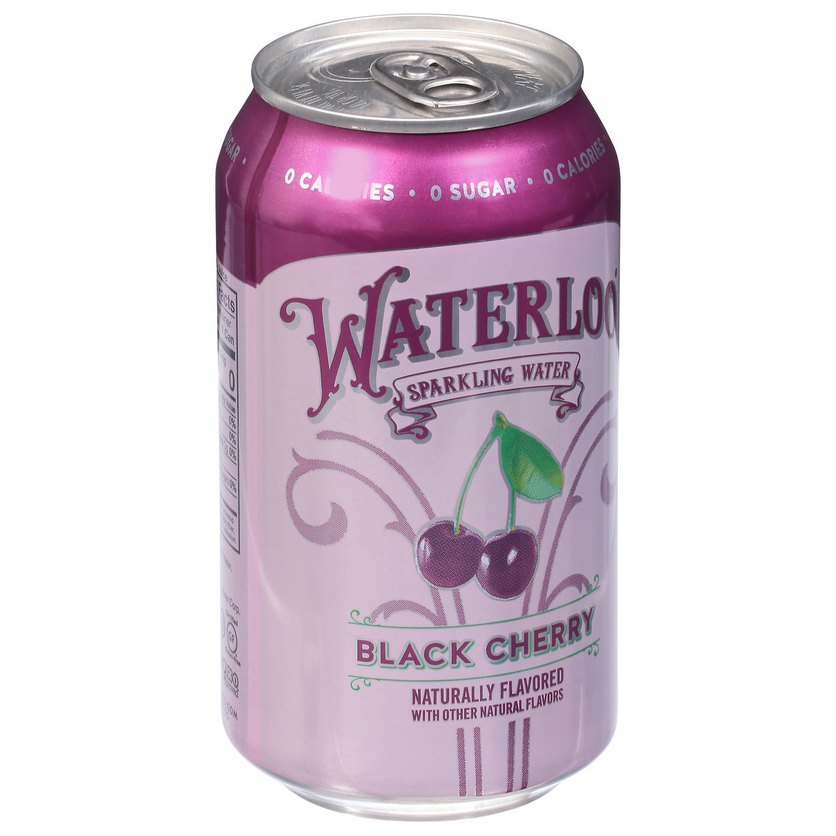 slide 6 of 9, Waterloo Black Cherry Sparkling Water - 12 oz, 12 oz