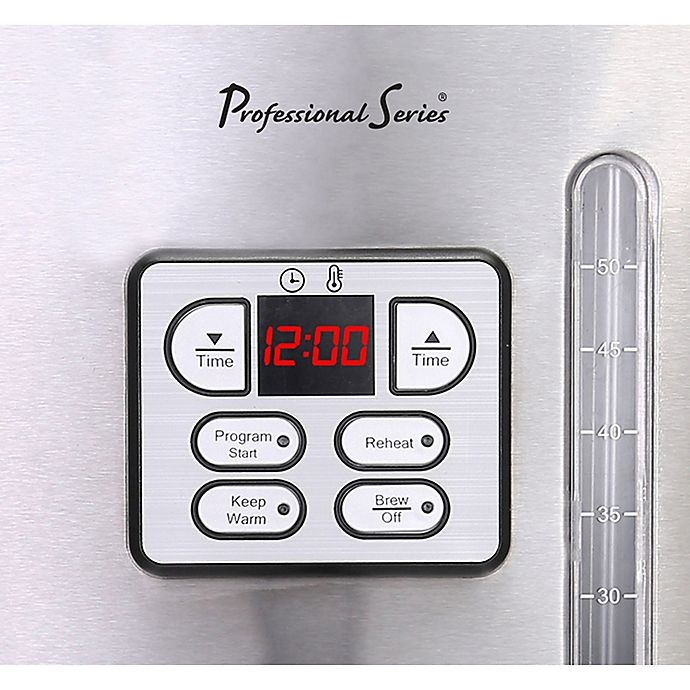 slide 4 of 4, Professional Series 50-Cup Stainless Steel Digital Coffee Urn, 1 ct