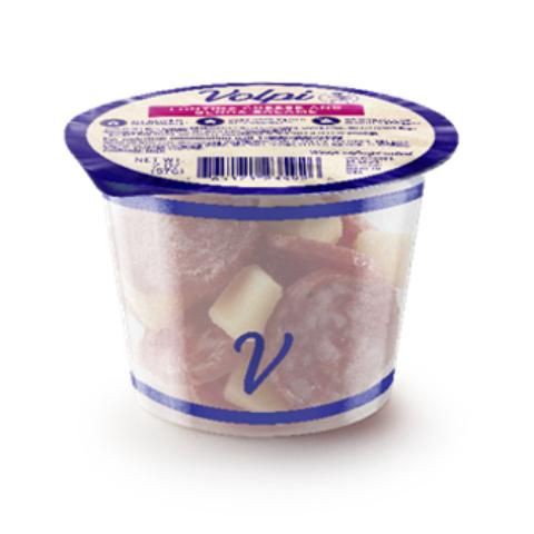 slide 1 of 1, Volpi Snack Cup Cheddar & Pepperoni, 2 oz