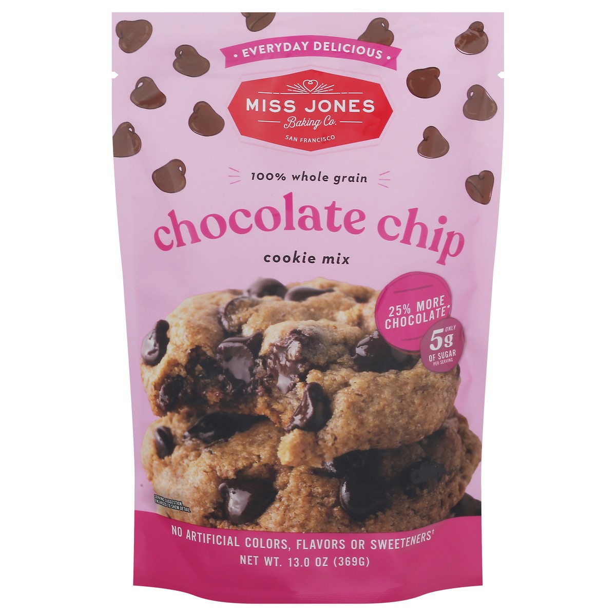 slide 8 of 13, Miss Jones Baking Co. Chocolate Chip Cookie Mix 13.0 oz, 13 oz