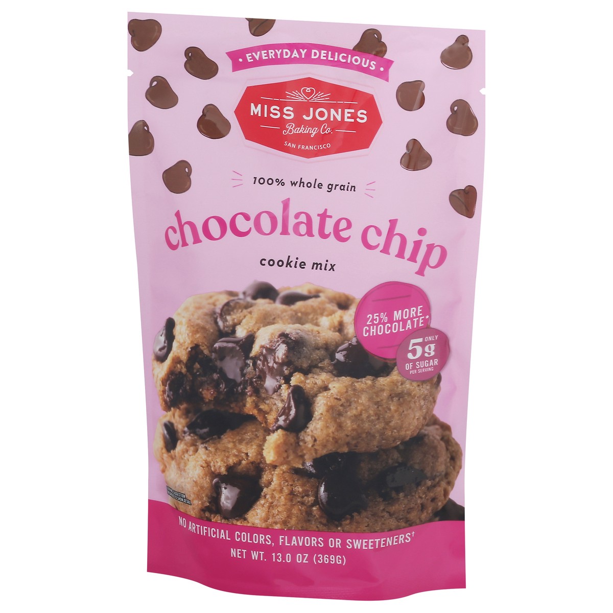 slide 3 of 13, Miss Jones Baking Co. Chocolate Chip Cookie Mix 13.0 oz, 13 oz