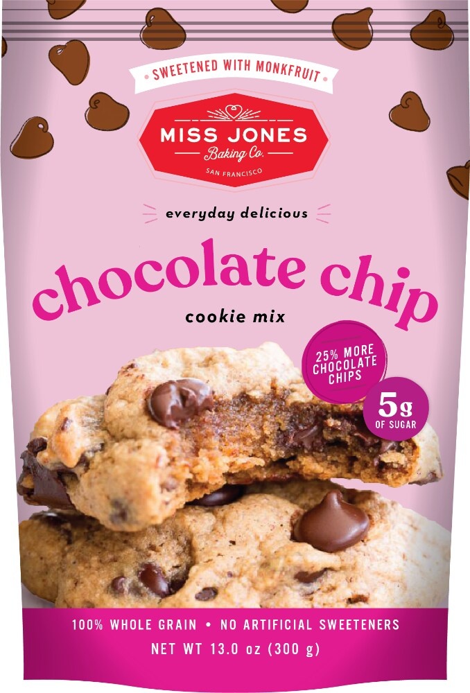 slide 1 of 1, Miss Jones Chocolate Chip Cookie Mix, 13 oz