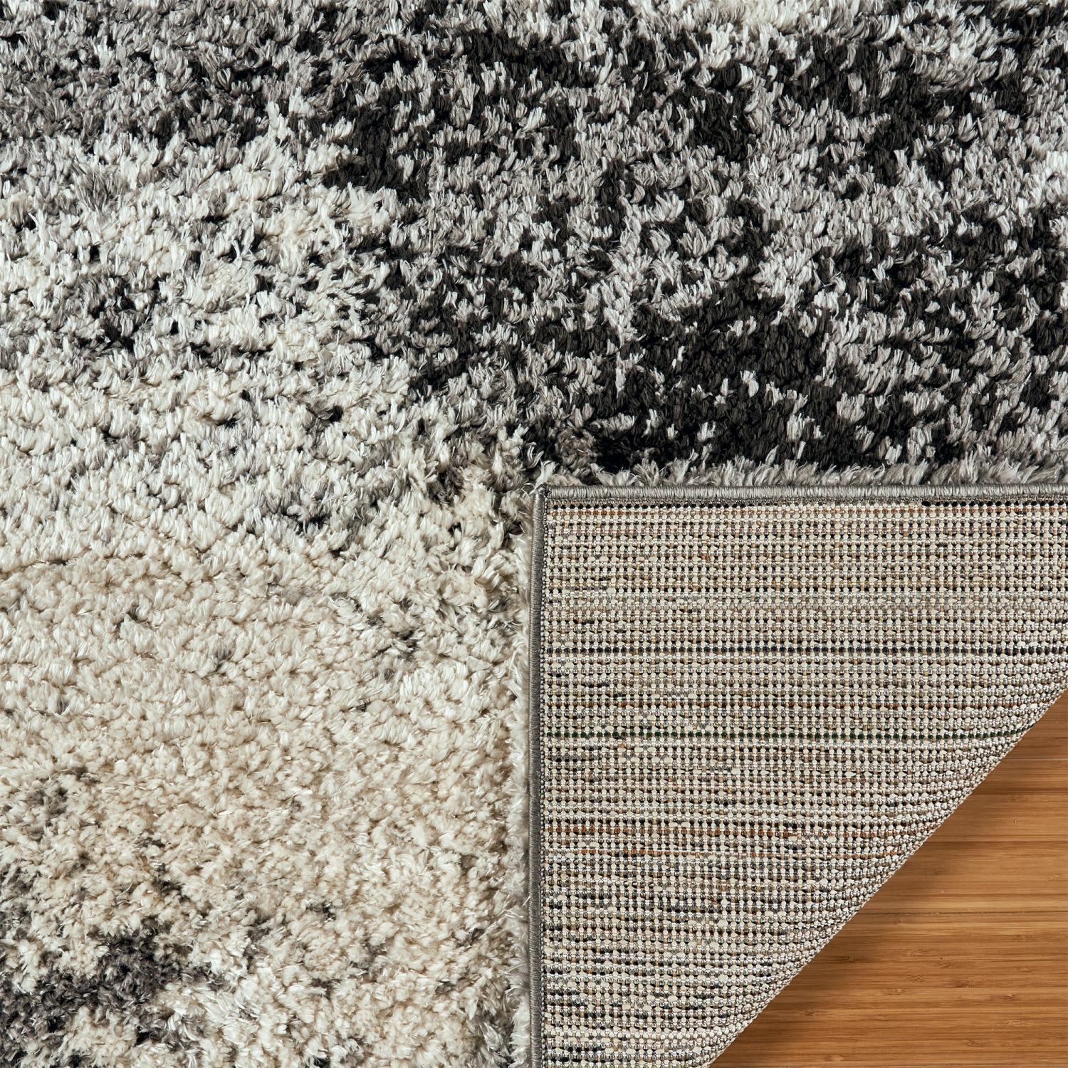 slide 2 of 5, Drexel Holmby Borgo Black Gray 78x108, 1 ct