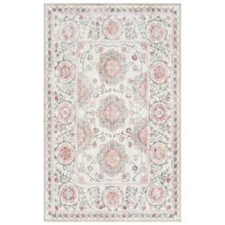 Gertmenian Zavier Maren Washable Scatter Rug, 30x45, Ivory