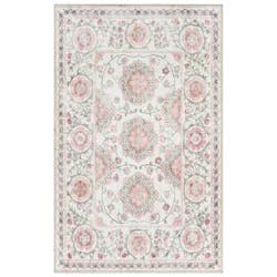 Gertmenian Zavier Maren Washable Scatter Rug, 30x45, Ivory