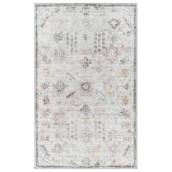 Gertmenian Zavier Sarouk Washable Scatter Rug, 20x32, Beige