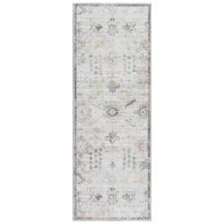 Gertmenian Zavier Sarouk Washable Runner, 26x72, Beige