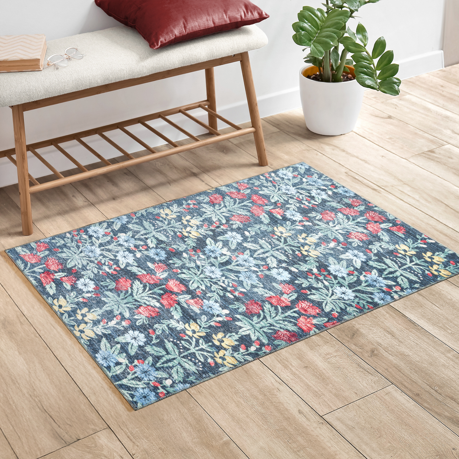 slide 3 of 4, Gertmenian Zavier Avano Washable Scatter Rug, 30x45, Multi, 1 ct