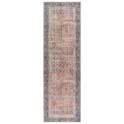 Gertmenian Zavier Fardad Washable Runner, 26x72, Brown