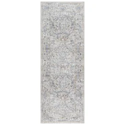 Gertmenian Zavier Lissa Washable Runner, 26x72, Ivory