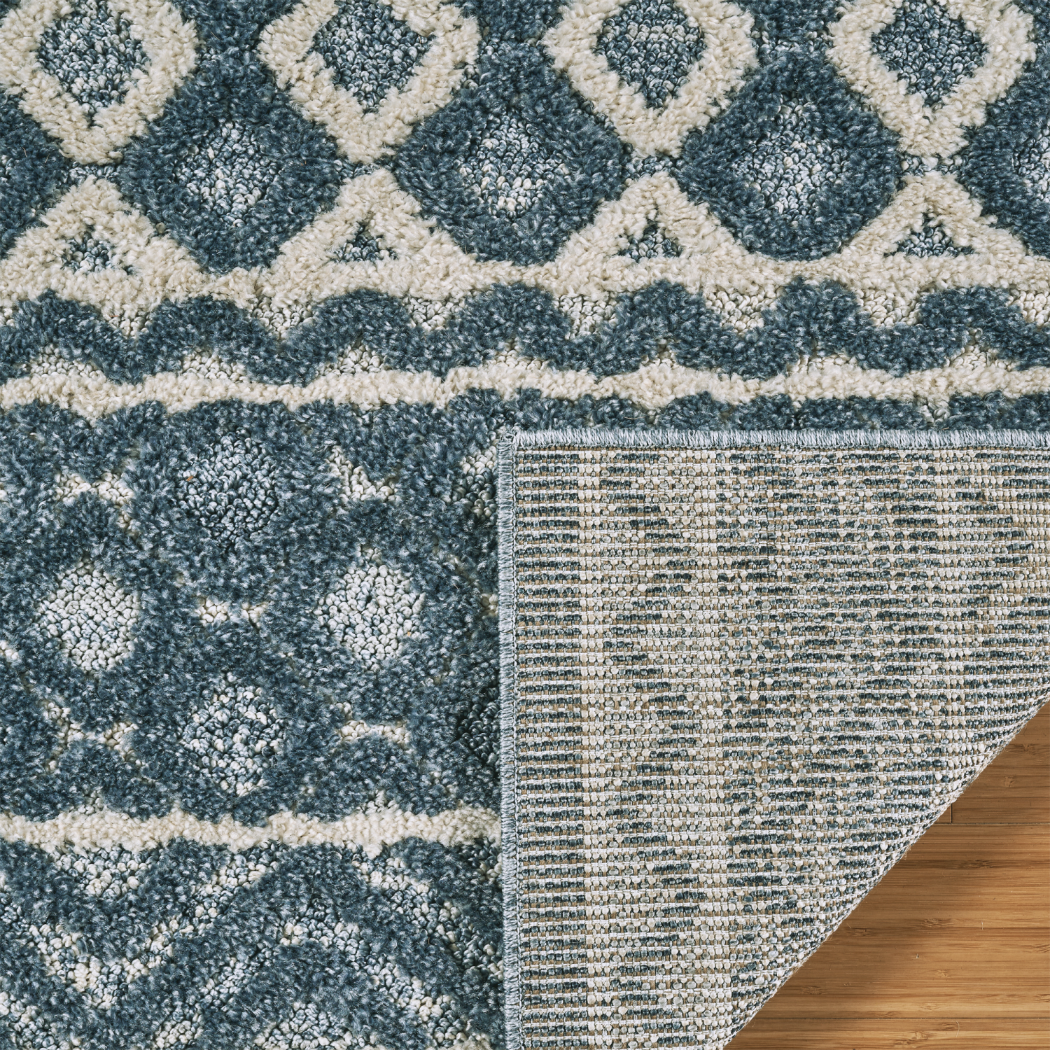 slide 2 of 5, Fiesta Ishan Blue 20x34, 1 ct