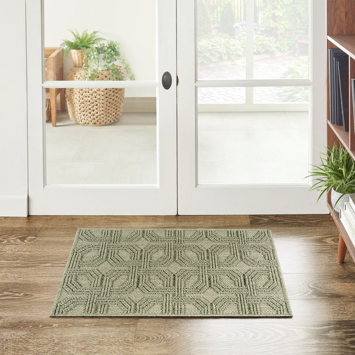 slide 5 of 5, Gertmenian Regent Haley Scatter Rug, 20x32, Sage, 1 ct
