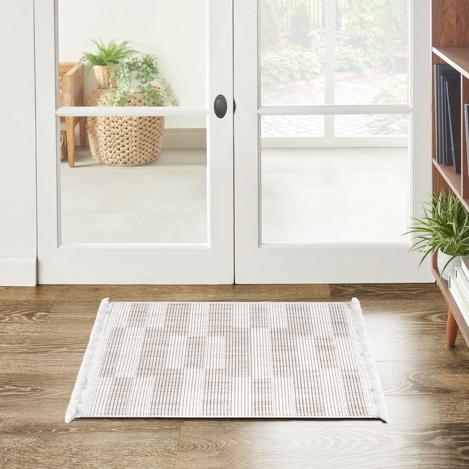 slide 5 of 5, Gertmenian Serenity Jolie Scatter Rug, 20x32, Beige, 1 ct