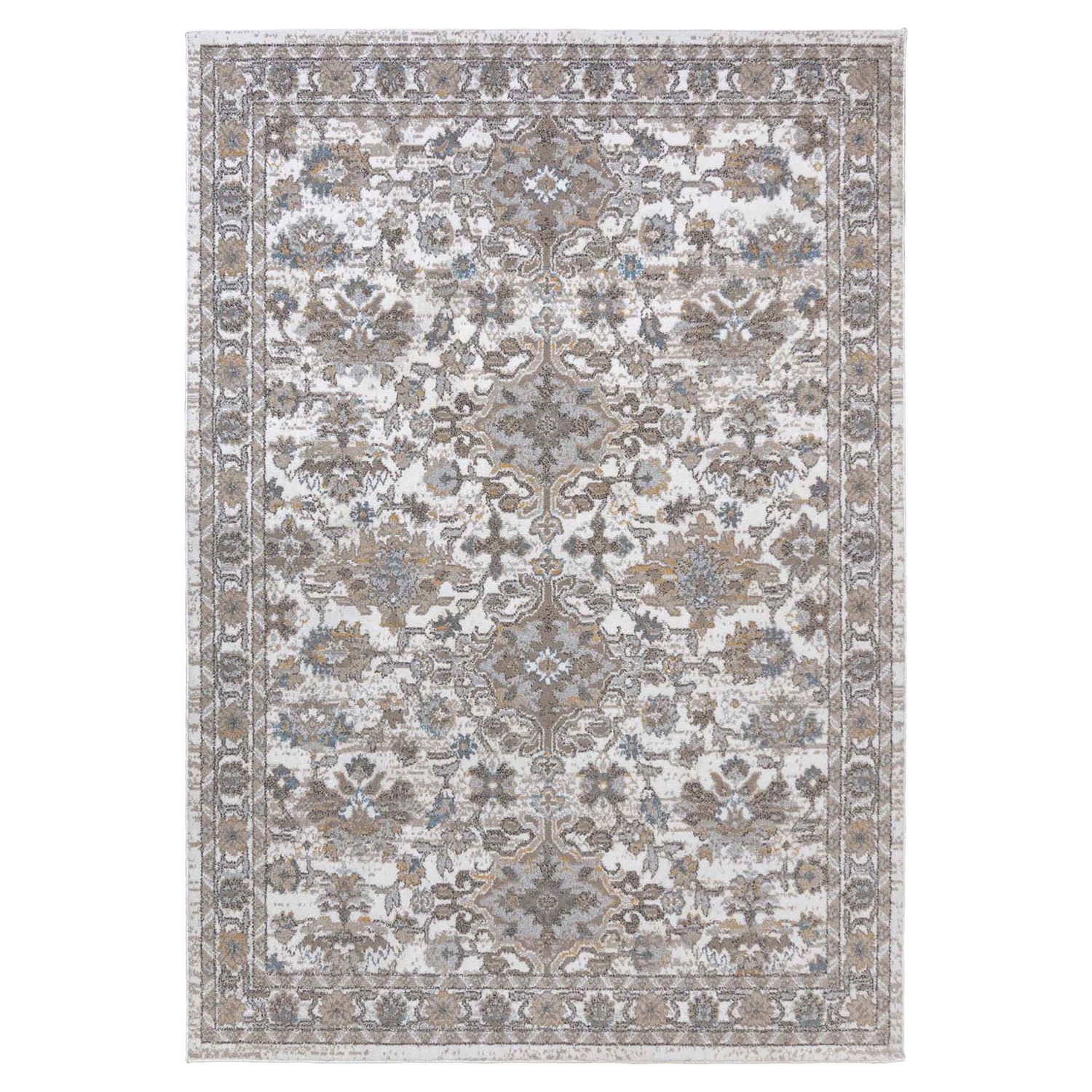 slide 1 of 2, Aria Gertmenian Aria Arcadia, 78 in x 114 in, Ivory, 1 ct