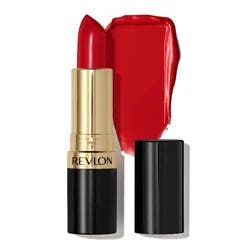 Revlon Super Lustrous Lipstick - 775 Super Red - 0.15oz: Moisturizing, Smoothing, Shine Enhancing, Normal Skin