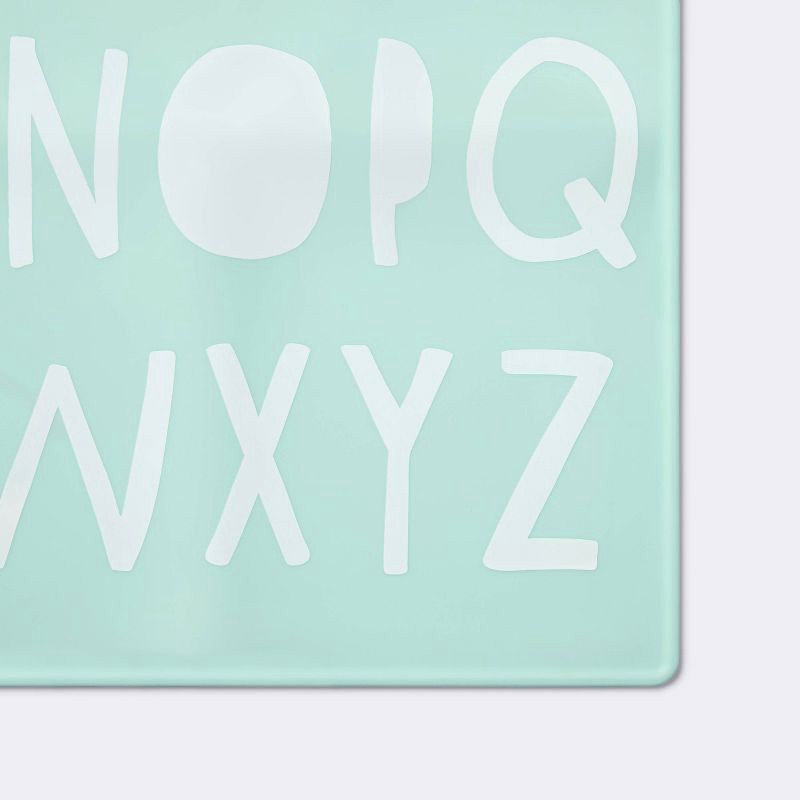 slide 4 of 4, Silicone Place Mat with Decal - Cloud Island™ Green Alphabet, 1 ct