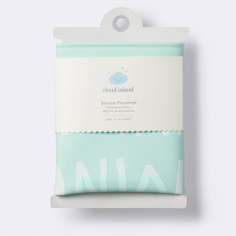 slide 2 of 4, Silicone Place Mat with Decal - Cloud Island™ Green Alphabet, 1 ct