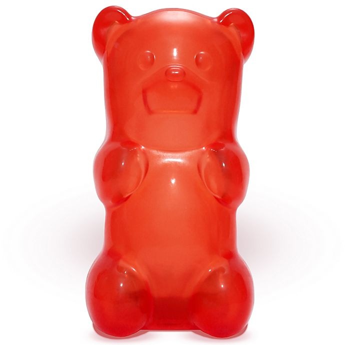 slide 1 of 2, GummyGoods Gummy Bear Nightlight - Red, 1 ct