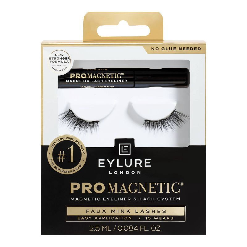 slide 1 of 7, Eylure ProMagnetic Faux Mink Accent False Eyelashes - 1pr, 1 ct