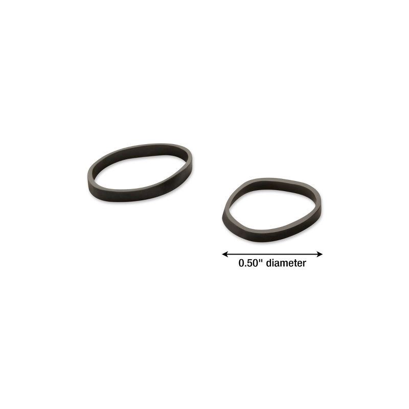 slide 4 of 4, scunci scünci Kids Polyband Rubber Hair Ties - Black - 500pcs, 500 ct