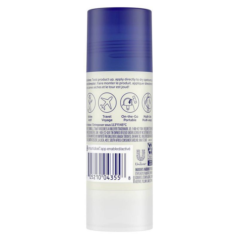 slide 2 of 7, Vaseline All-Over Body Balm Stick Unscented - 1.4oz, 1.4 oz