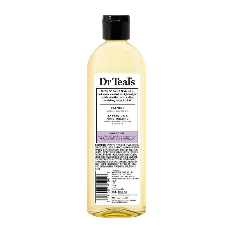 slide 2 of 5, Dr Teal's Soothing Lavender Moisturizing Bath & Body Oil - 8.8 fl oz, 8.8 fl oz