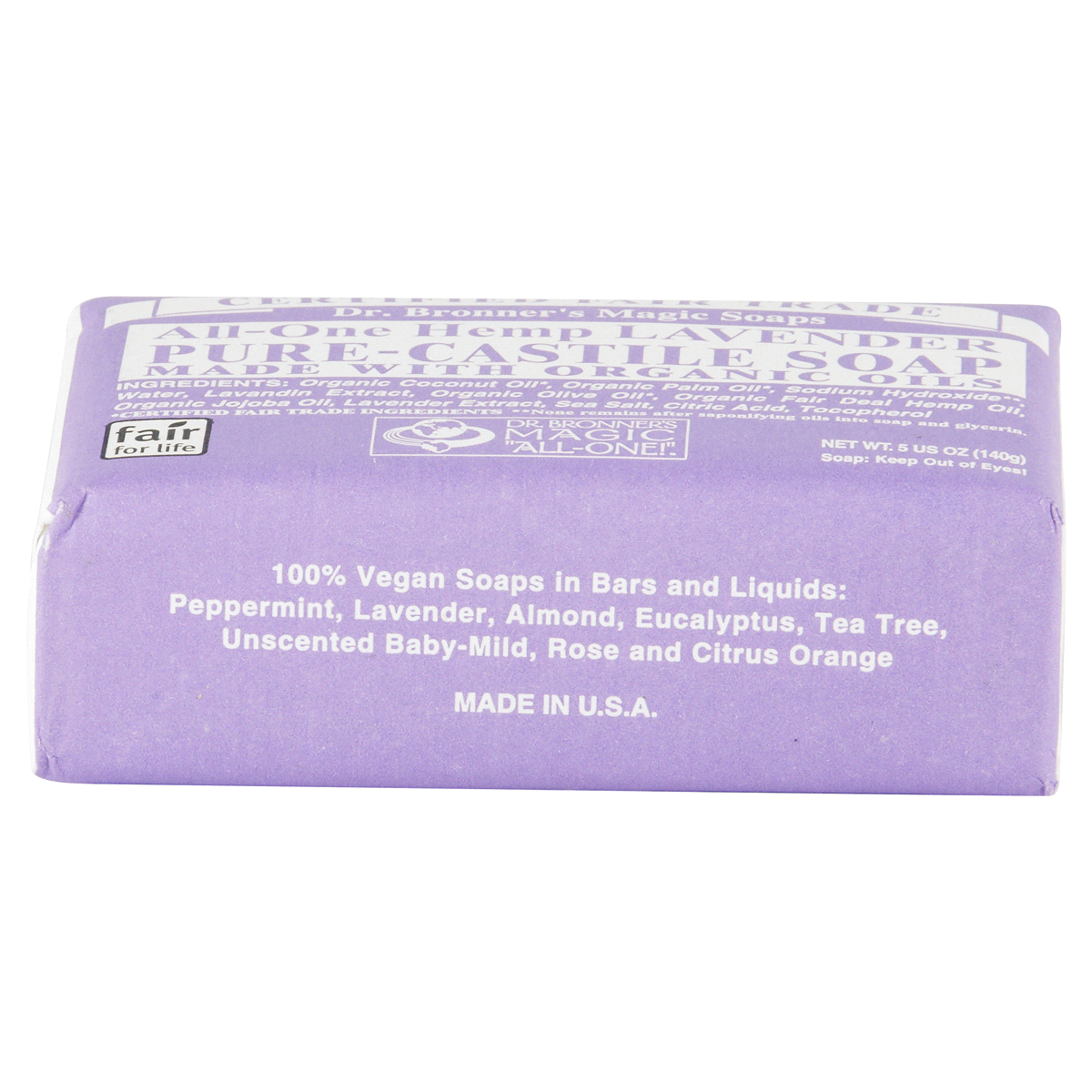 Dr. Bronner's Bar Soap - Lavender - 5oz : Target