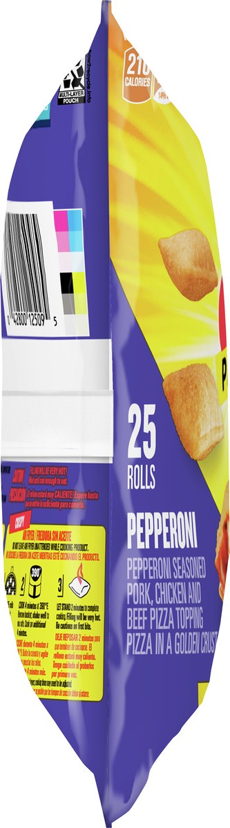 slide 5 of 9, Totino's Pizza Rolls, Pepperoni Flavored, Frozen Snacks, 12.2 oz, 25 ct, 25 ct