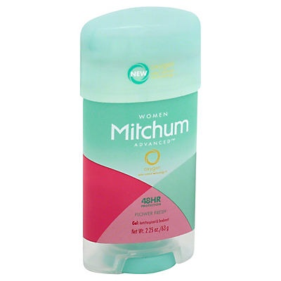 slide 1 of 1, Mitchum Power Gel Flower Fresh Antiperspirant & Deodorant for Women, 2.25 oz