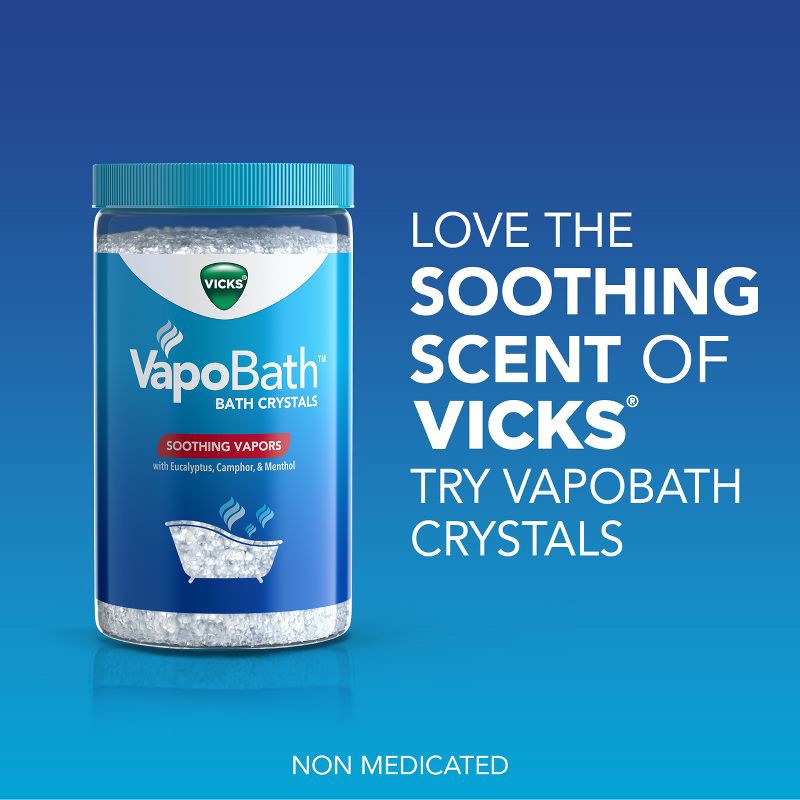 slide 7 of 8, Vicks VapoShower Soothing Vapors Tablets - 5ct, 5 ct