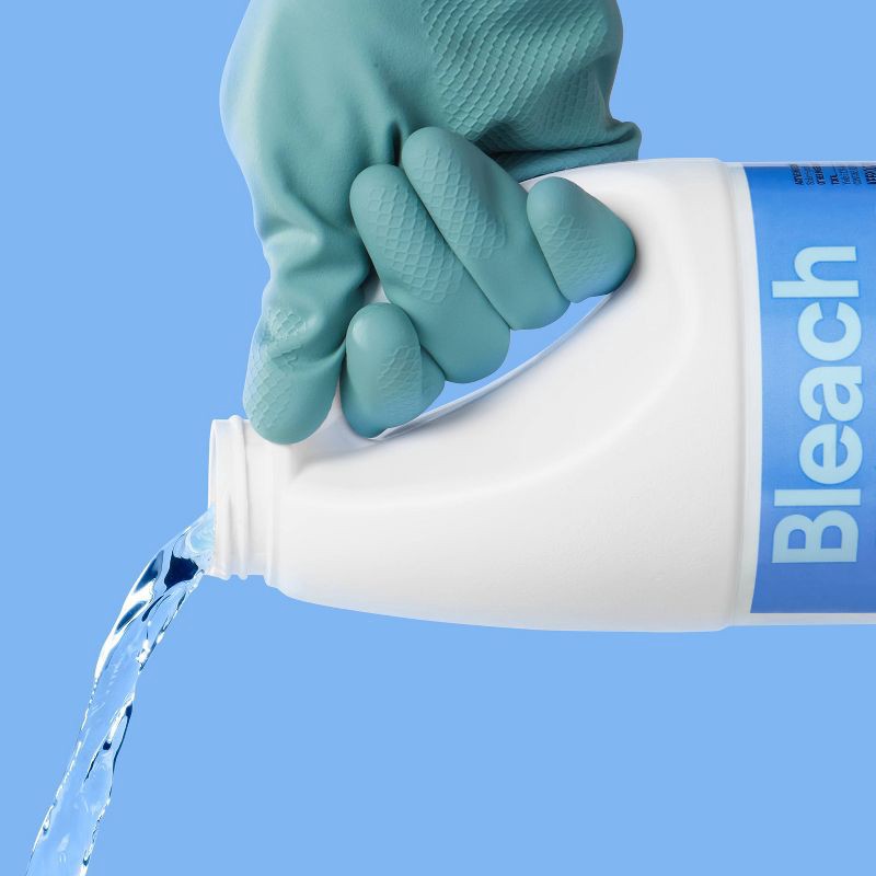 slide 2 of 4, Regular Bleach with Fabric Protection - 43 fl oz - up&up™, 43 fl oz