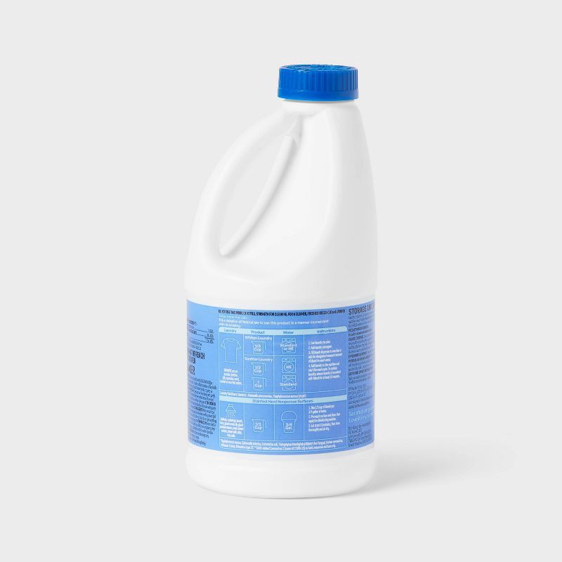 slide 4 of 4, Regular Bleach with Fabric Protection - 43 fl oz - up&up™, 43 fl oz