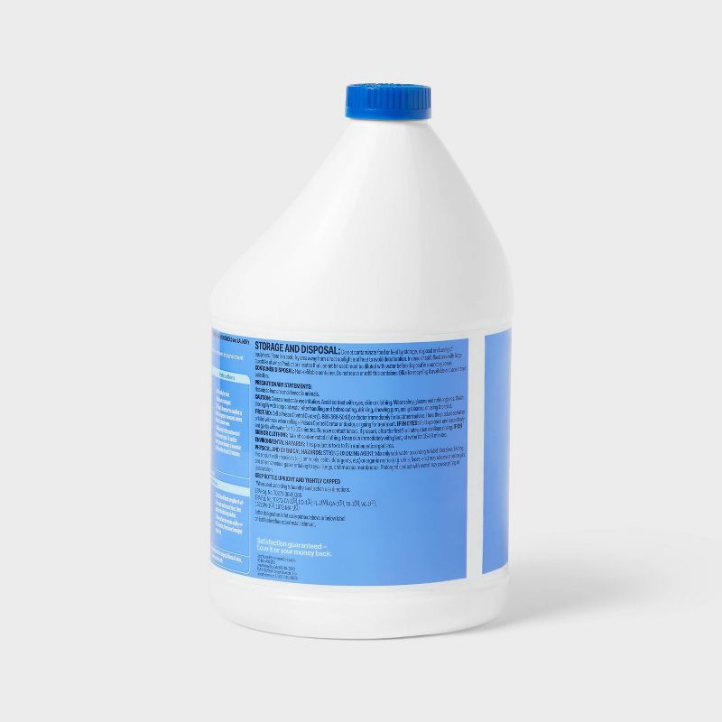 slide 3 of 4, Low Splash Regular Bleach - 121oz - up&up™, 121 oz