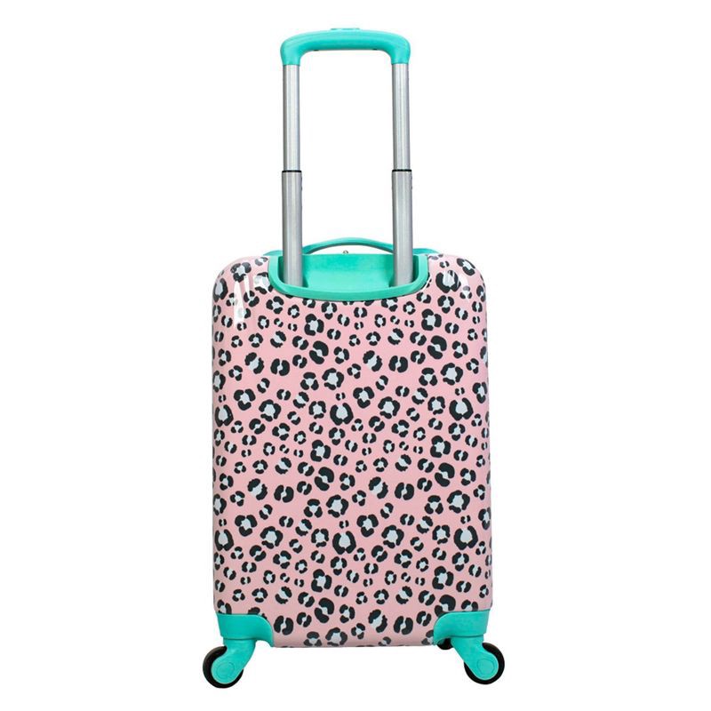 slide 4 of 9, Crckt Kids' Hardside Carry On Spinner Suitcase - Animal Print, 1 ct