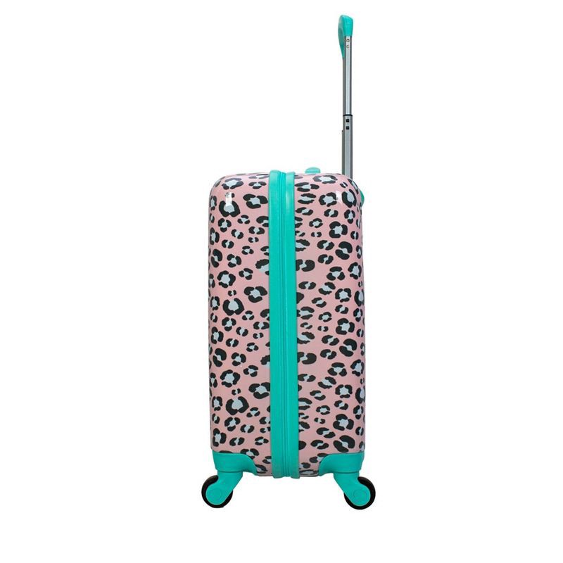 slide 5 of 9, Crckt Kids' Hardside Carry On Spinner Suitcase - Animal Print, 1 ct