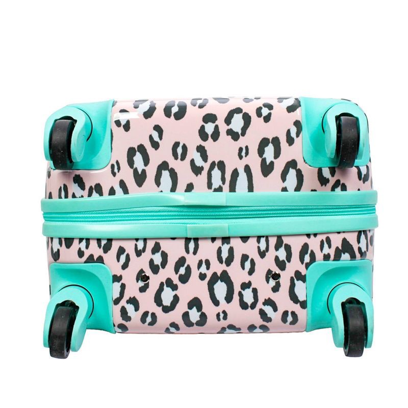 slide 6 of 9, Crckt Kids' Hardside Carry On Spinner Suitcase - Animal Print, 1 ct