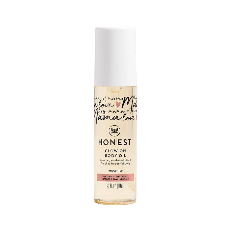 slide 1 of 8, The Honest Company Honest Mama Body Oil - 4.2 fl oz, 4.2 fl oz