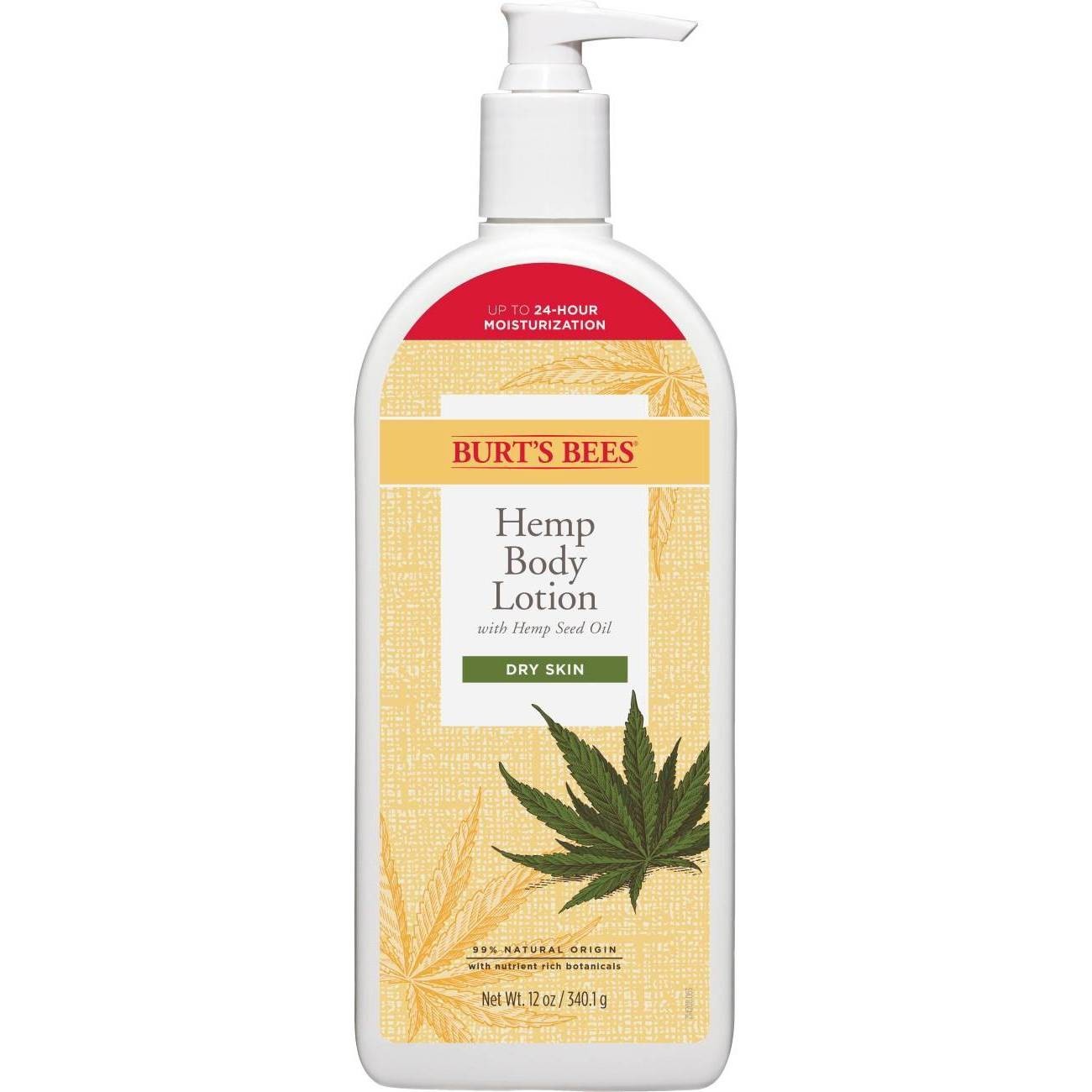 slide 1 of 2, Burt's Bees Hemp Body Lotion - 12oz, 12 oz