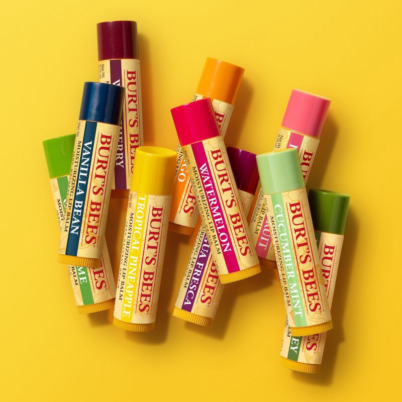 slide 4 of 14, Burt's Bees Moisturizing Lip Balm - Sweet Mandarin - 0.15oz, 0.15 oz