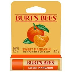 Burt's Bees Moisturizing Lip Balm - Sweet Mandarin - 0.15oz